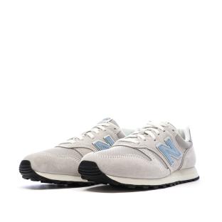 Baskets Grises/Bleu Femme New Balance Sneakers 373 vue 0