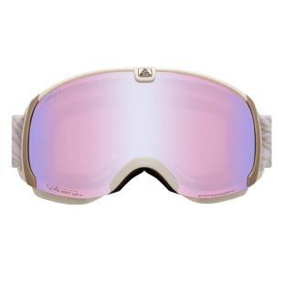 Masque de Ski Blanc/Argent Femme Cairn Pearl Evolight vue 0