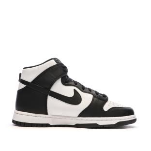 Baskets Blanches/Noires Homme Nike Dunk Hi vue 0