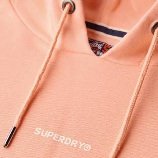Sweat Corail Femme Superdry Plain Hood vue 0
