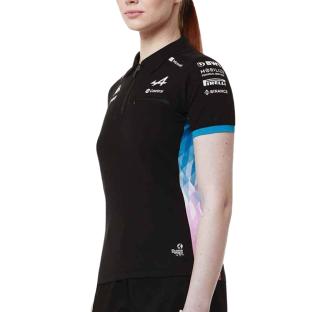 Maillot Blanc/Bleu Femme Kappa Adraw Alpine F1 vue 0