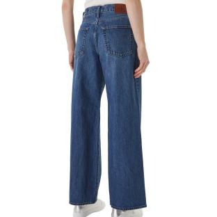 Jean Loose Bleu Femme Calvin Klein The Wide Indigo vue 0