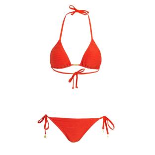 Orangefarbener Bikini für Damen „Lagon Bleu“ von VERMILLON Ansicht 0