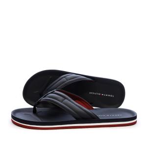 Tongs Bleu Marine Homme Tommy Hilfiger Padded vue 0