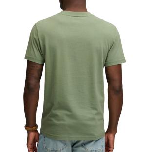 T-Shirt Kaki Homme Superdry Essential Serif vue 0