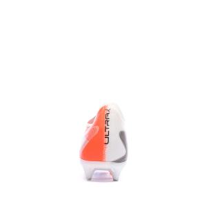 Chaussures de football Blanches/Oranges Homme Puma Ultra 5 Matchs vue 0