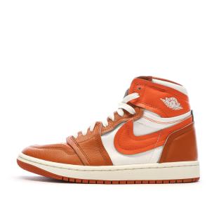 Air Jordan 1 High MM Baskets Oranges Femme Nike vue 0