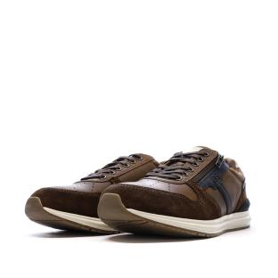 Baskets Marron Homme TBS SLIMANE vue 0
