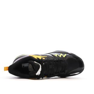 Chaussures de basketball Noires/Vertes Homme Puma Genetics vue 0