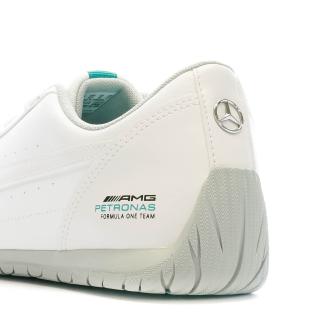 Baskets Blanc Homme Puma Mercedes Mapf1 Neo Cat vue 0