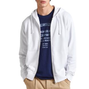Veste Zippée Blanche Homme Pepe Jeans Joe vue 0