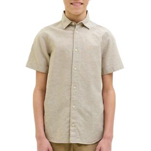 Jack &amp; Jones Summer Boy's Beige Shirt Photo of the Espace des Marques %store% store - view of %key%