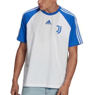Juventus T-shirt Blanc/Bleu Homme Adidas vue 0