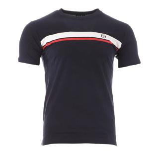 T-shirt Marine Homme Sergio Tacchini Stripe A vue 0