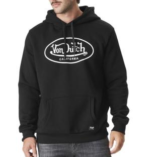 Sweat Noir Homme Von Dutch WTBRAND vue 0