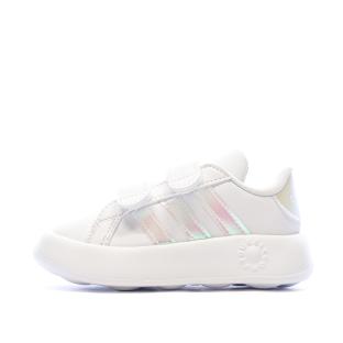 Baskets Blanches Bébé Fille Adidas Grand Court 2.0 Cf vue 0