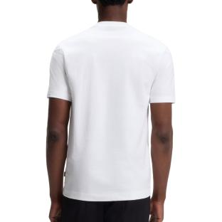 Camiseta blanca de hombre Hugo Boss Thompson ver 0
