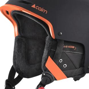 Casco esquí Cairn Reveal Mat Fire, Negro, Mixto ver 0