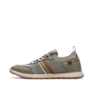 Men’s Khaki Refresh Trainers 175665 Photo of the Espace des Marques %store% store - view of %key%