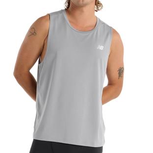 Camiseta de tirantes New Balance Sport gris para hombre ver 0