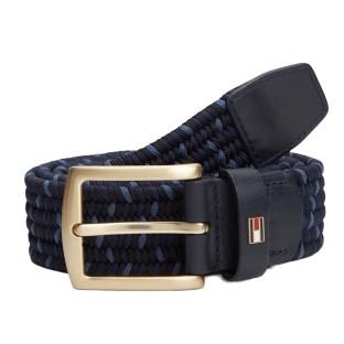 Tommy Hilfiger Denton Elastischer Gürtel in Schwarz/Blau für Damen Ansicht 0