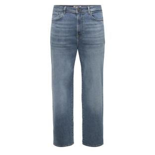 Blaue Straight-Leg-Jeans von Only & Sons Fade Ansicht 0
