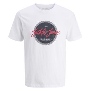T-Shirt Blanc Garçon Jack & Jones Hurban vue 0