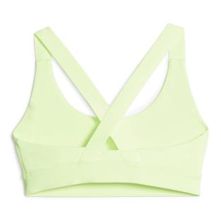 Brassière Verte Fluo Femme Puma Mid Impact vue 0