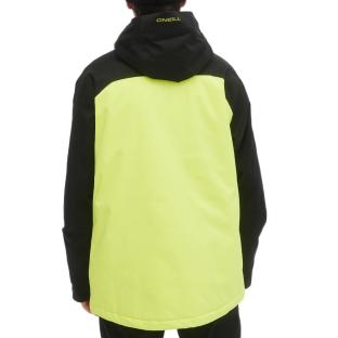 Manteau de ski Jaune Fluo/Noir Homme O'Neill Total Disorder vue 0