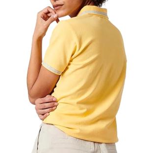 Women's yellow polo shirt Kaporal JULE Photo of the Espace des Marques %store% store - view of %key%