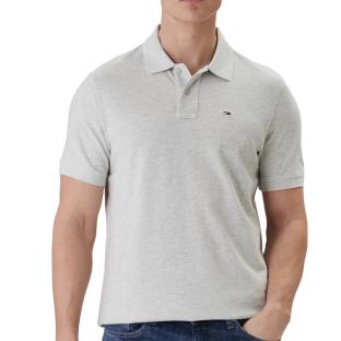 Polo Gris Homme Tommy Hilfiger Regular vue 0