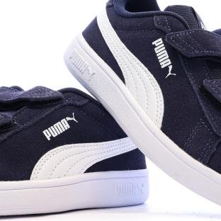 Baskets Marine Puma Smash 3.0 Sd vue 0