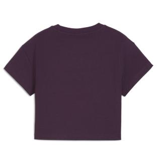 Plum T-shirt Girl Puma Better Classics Photo of the Espace des Marques %store% store - view of %key%