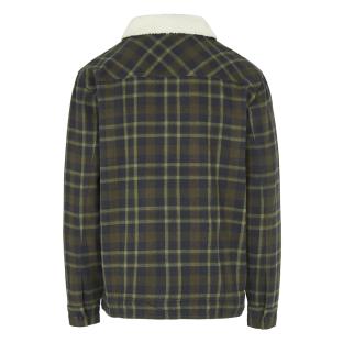 Veste à carreaux kaki Homme O'Neill Fleece Lined vue 0