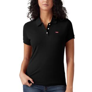 Polo Noir Femme Levi's Levis Hm vue 0