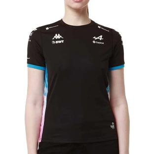 Maillots de Sport Noir Femme Kappa Adoliw Alpine F1 vue 0