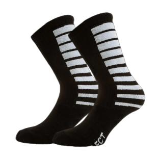 X1 Paire de Chaussettes Noir Mixte Select Sports Socks Striped vue 0