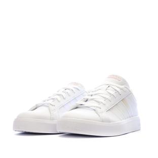 Baskets Blanches Adidas Grand Court 3.0 vue 0
