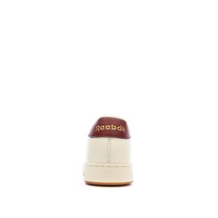 Baskets Blanches/Bordeaux Homme Reebok Club Grounds vue 0