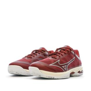 Chaussures de Tennis Rouge Femme Mizuno Exceed Light vue 0