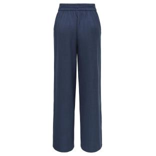 Pantalón fluido azul marino para mujer JDY Vesta ver 0