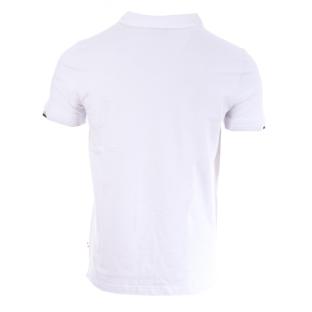 Polo Blanc Homme Hungaria Bennett vue 0