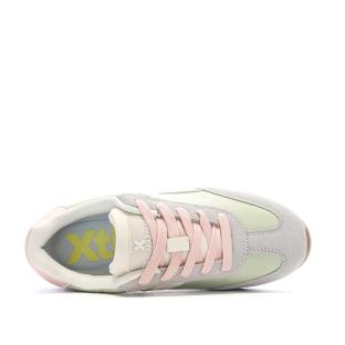 Baskets Gris/Vert Fille XTI 153011 vue 0