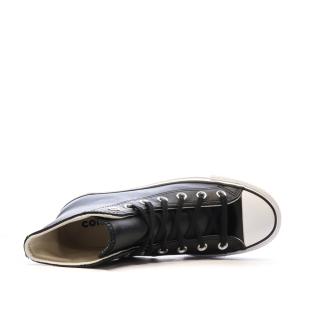 Converse Women's Chuck Taylor All Star Lift Black Sneakers Photo of the Espace des Marques %store% store - view of %key%