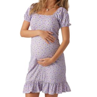 Lila Women's Pregnancy Dress Mamalicious Bloom Photo of the Espace des Marques %store% store - view of %key%
