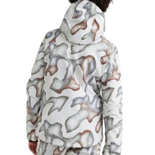 Manteau de Ski camouflage Blanc/Gris Garçon O'Neill Utility vue 0