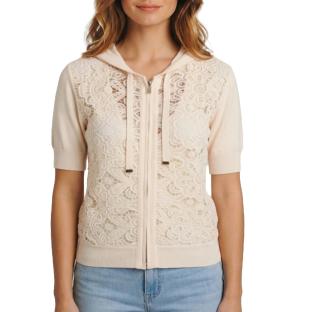 Women's Beige Cardigan Morgan MJIVI Photo of the Espace des Marques %store% store - view of %key%