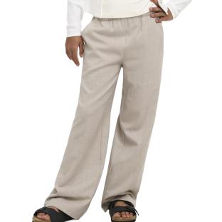 Pantalon fluide Beige Fille Kids ONLY Kognina vue 0