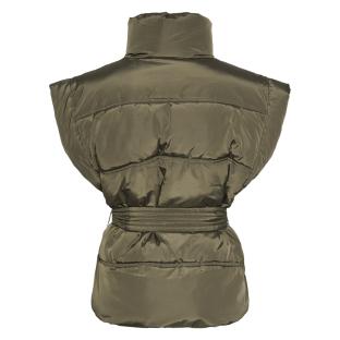 Women's Khaki Jacket Pieces Noora Photo of the Espace des Marques %store% store - view of %key%
