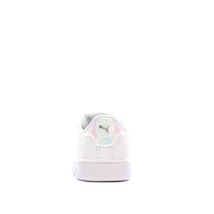 Baskets Blanches Fille Puma Smash 3.0 HoloS vue 0